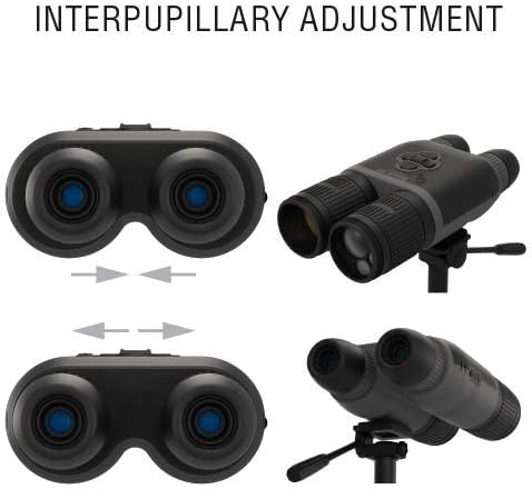 ATN BinoX 4T Thermal Binocular with Laser Range Finder - Full HD - WiFi (384x288, 2-8x)