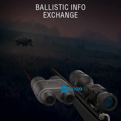 ATN BinoX 4T Thermal Binocular with Laser Range Finder - Full HD - WiFi (384x288, 2-8x)