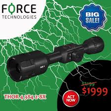 ATN ThOR 4 384x288 Smart HD Thermal Rifle Scope