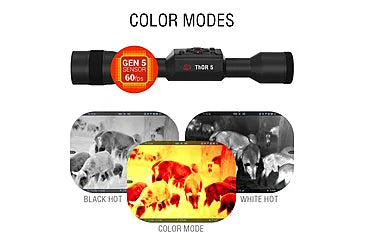 ATN Thor 5 LRF 4-32x 640x480 12 Micron Smart HD Thermal Rifle Scope,