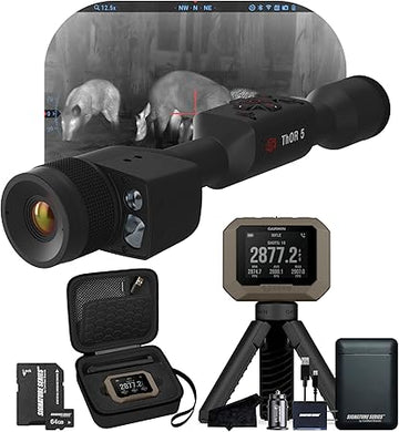 ATN Thor 5 LRF 5-20x 320x240 12 Micron Smart HD Thermal Rifle Scope, 30mm Tube w/ Gen 5 Sensor