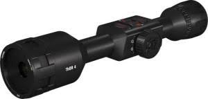 ATN ThOR 4 1.25-5x, 384x288, Thermal Rifle Scope w/Ultra Sensitive Next Gen Sensor, WiFi, Image Stabilization, Range Finder, Ballistic Calculator and IOS and Android Apps, Black