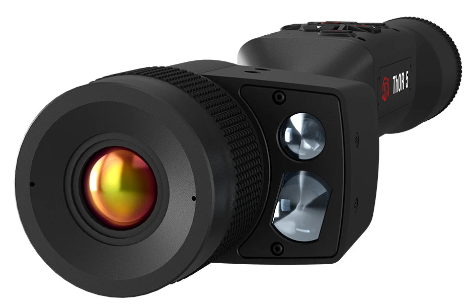 ATN Thor 5 LRF Smart HD Thermal Scope w/Ultra Sensative Gen 5 Sensor, Video Rec, Built in LRF, Ballistic Calculator, RAV
