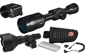 ATN Thor 5 XD LRF 3-30x, 1280x1024 12 micron, Smart Thermal Rifle Scope with LRF