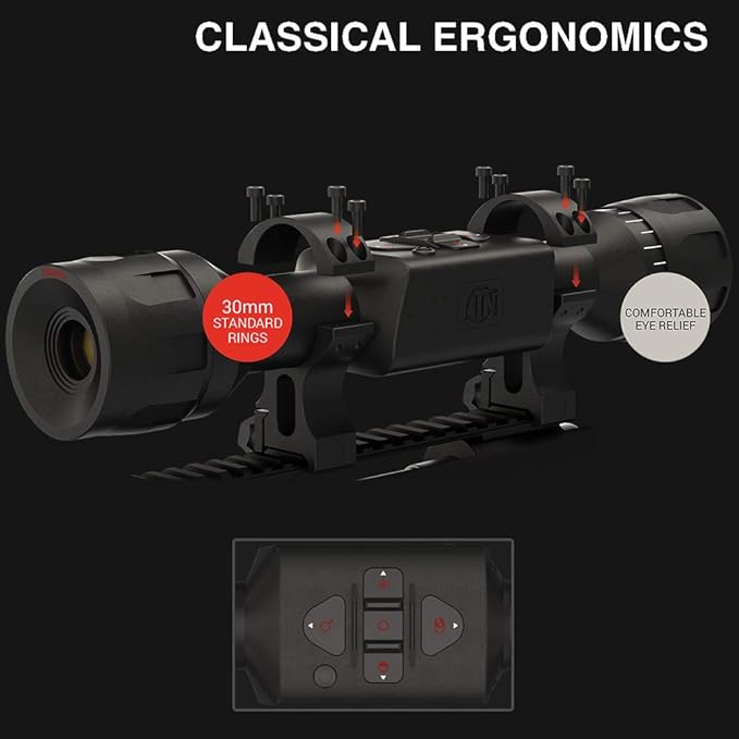 ATN Mossy Oak Bottomland Thor LT 320 2-4x Thermal Rifle Scope